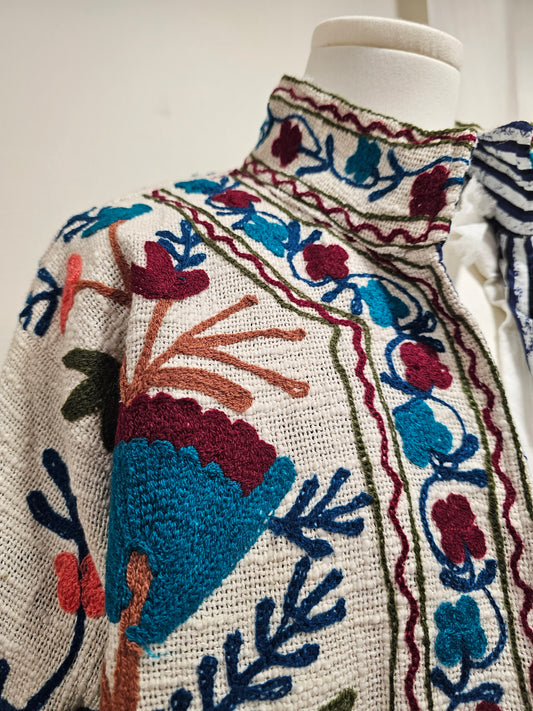 Veste brodée Johanna Paris