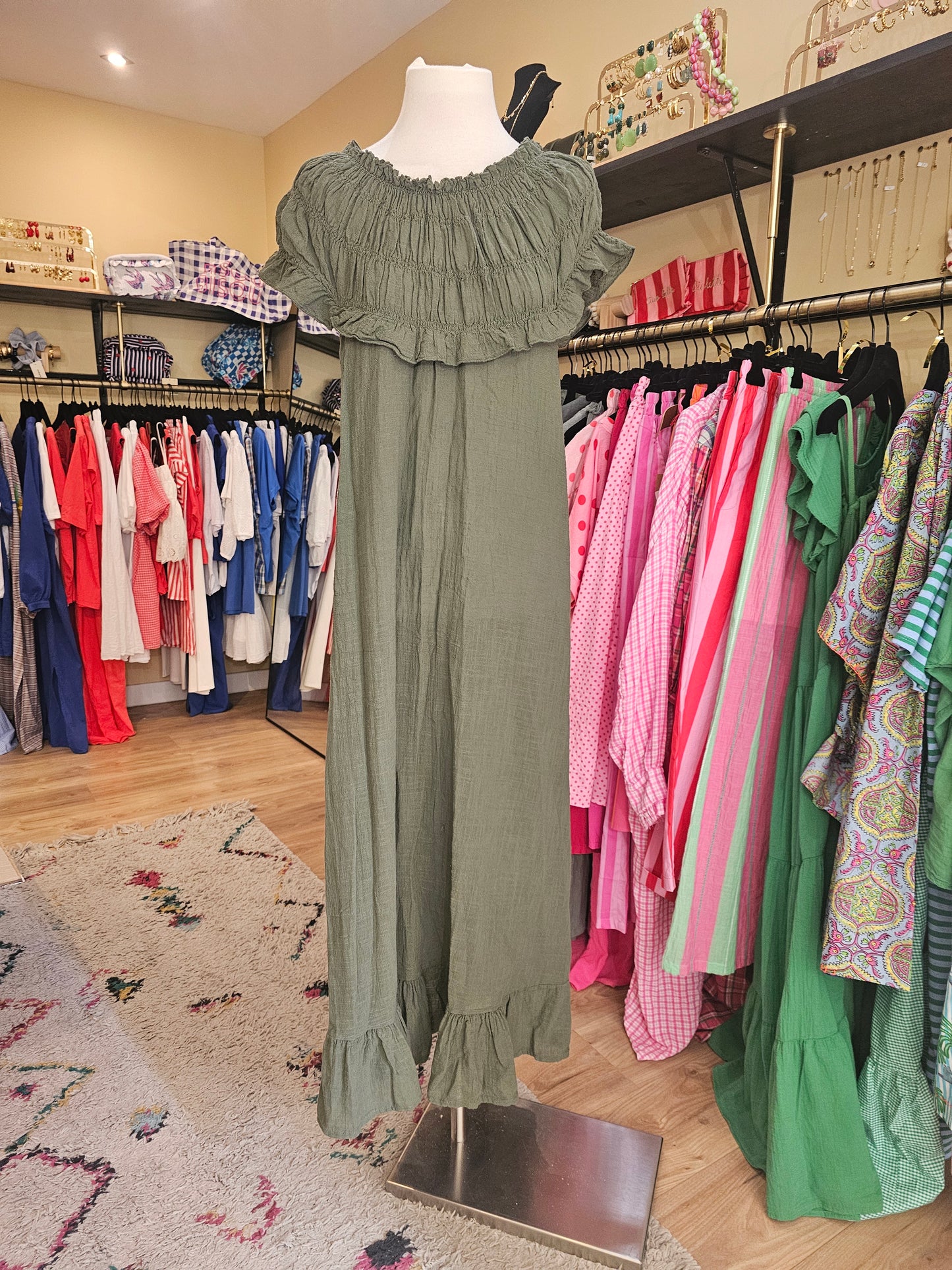 Robe kaki Johanna paris