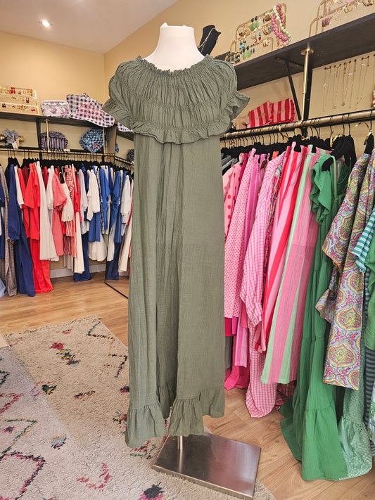Robe kaki Johanna paris