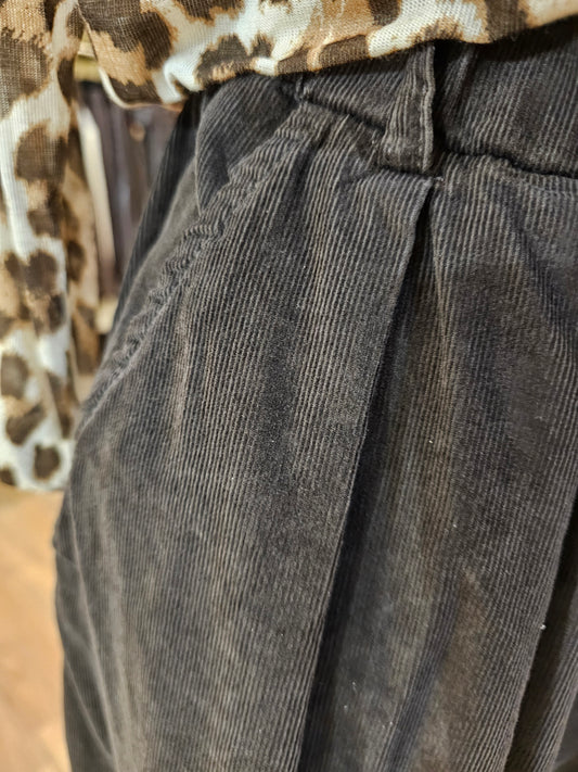 Pantalon magique 2 cargo chocolat Johanna Paris