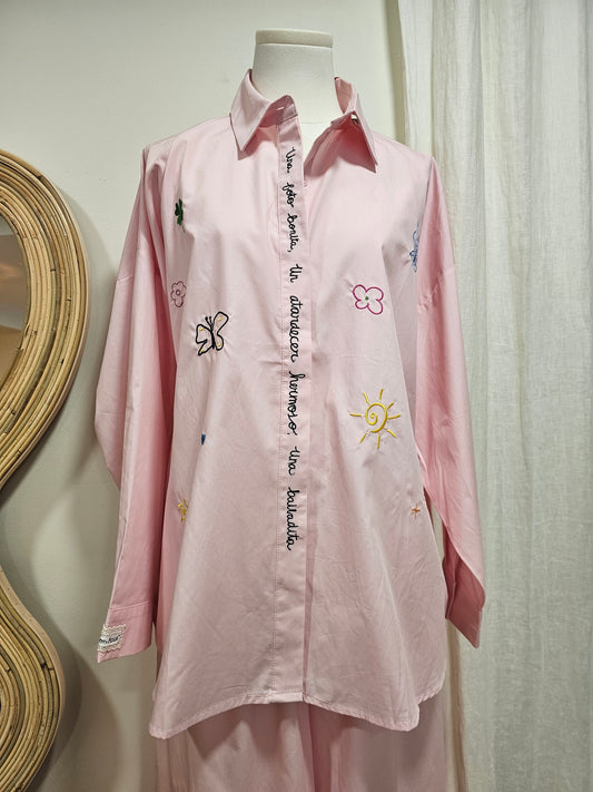 Chemise brodée Johanna Paris