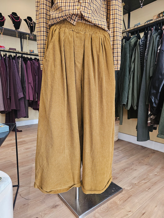 Pantalon magique en velours palude Johanna Paris