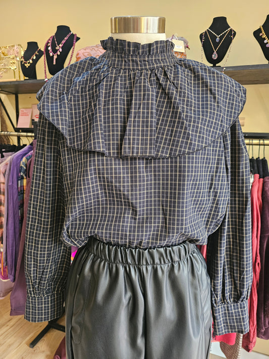 Blouse collerette