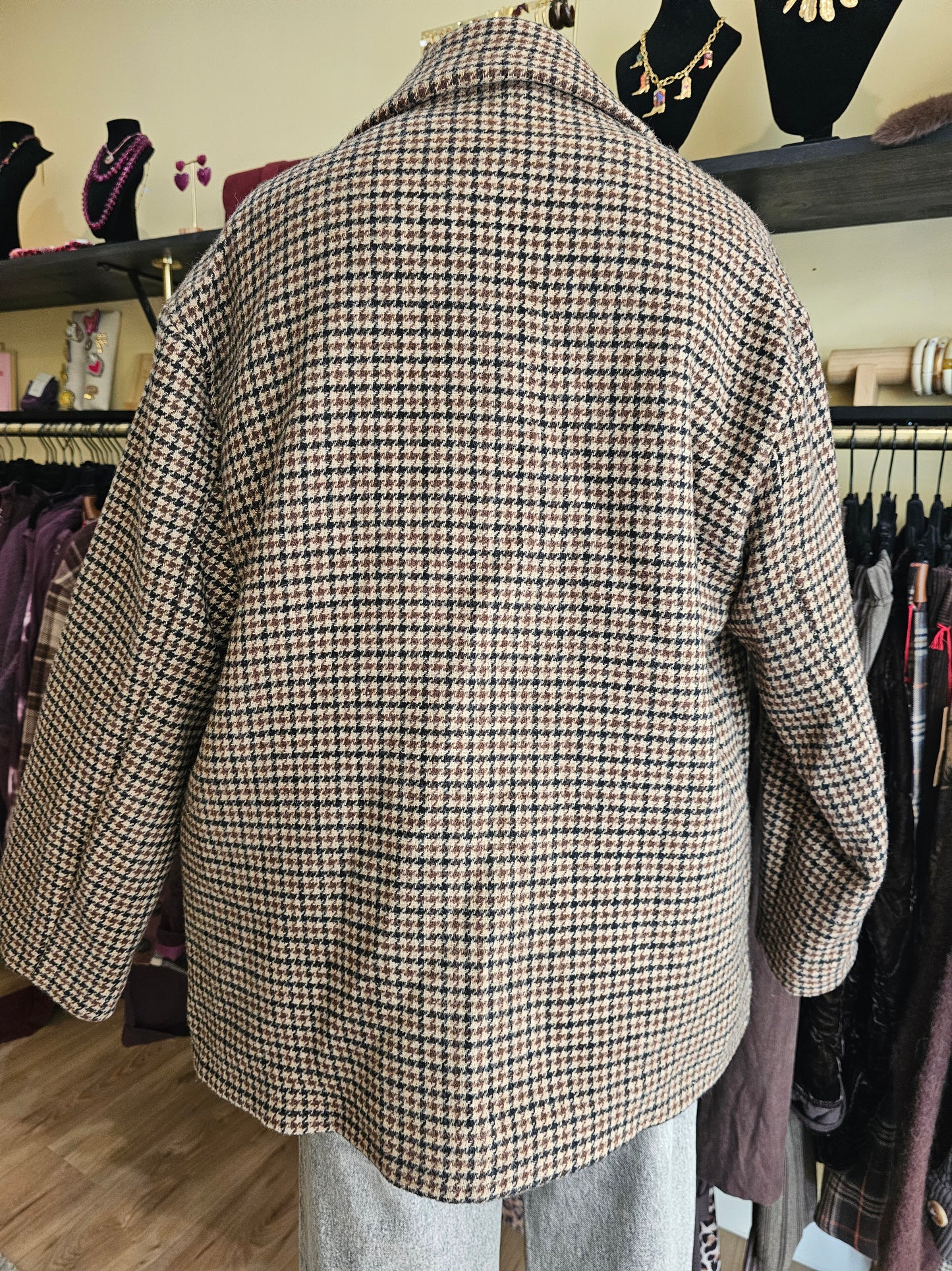 Veste pied de poule Johanna Paris