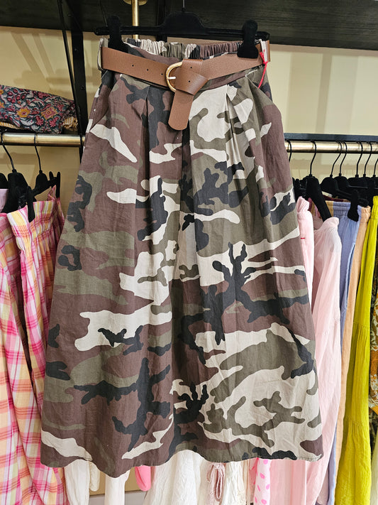 Jupe camouflage Johanna Paris