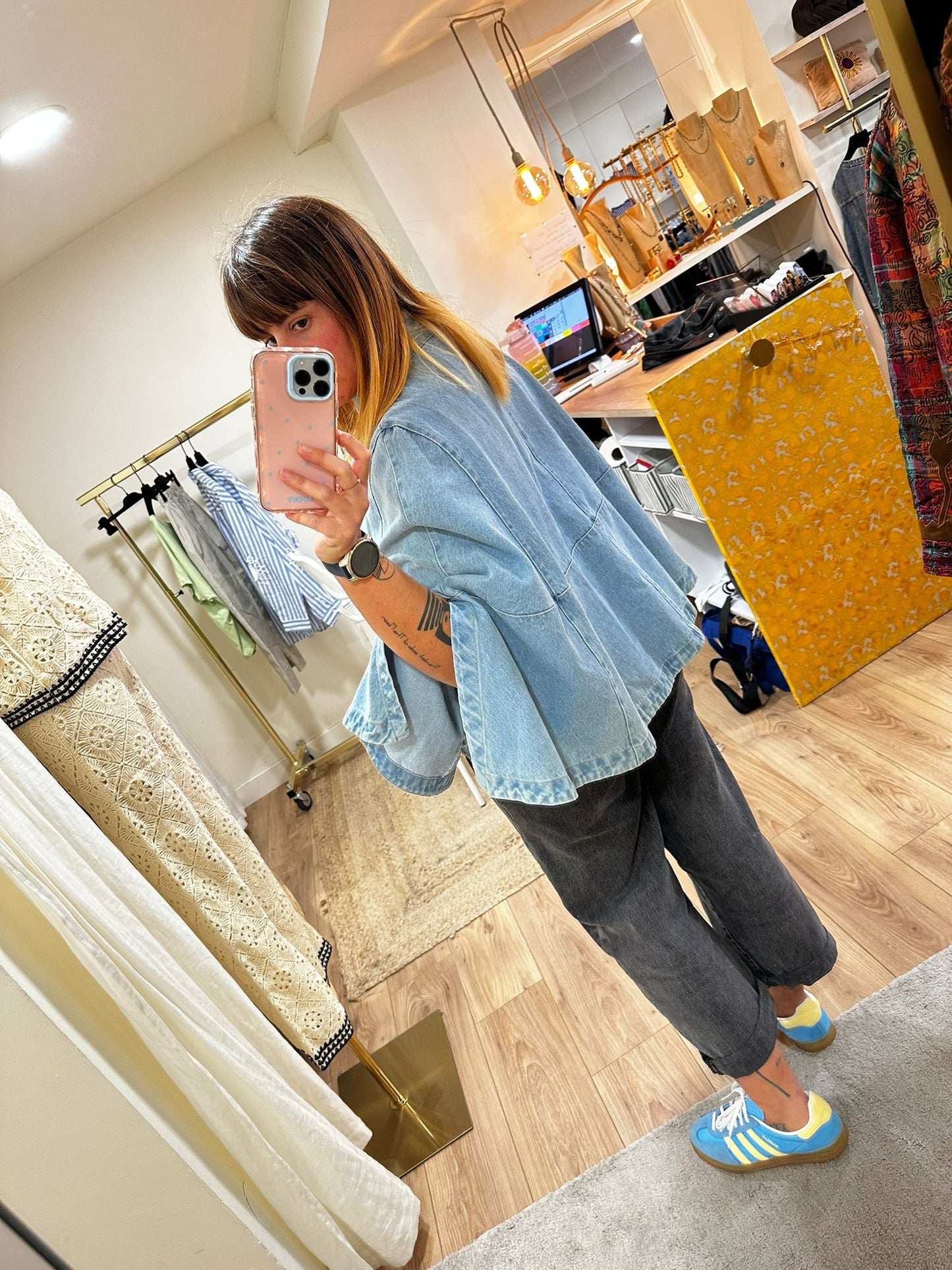 Cape en jeans Johanna Paris