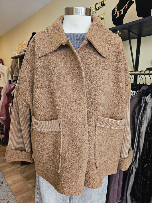 Veste camel Johanna Paris