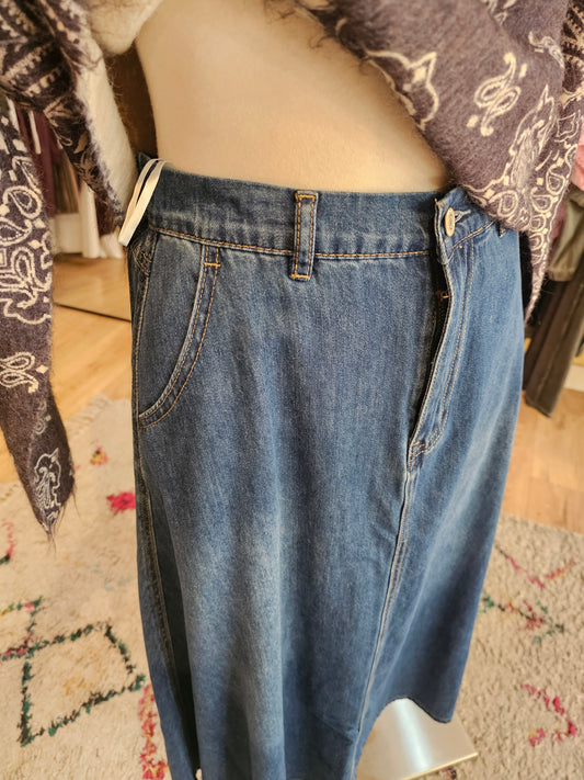 Jupe en jean Johanna Paris