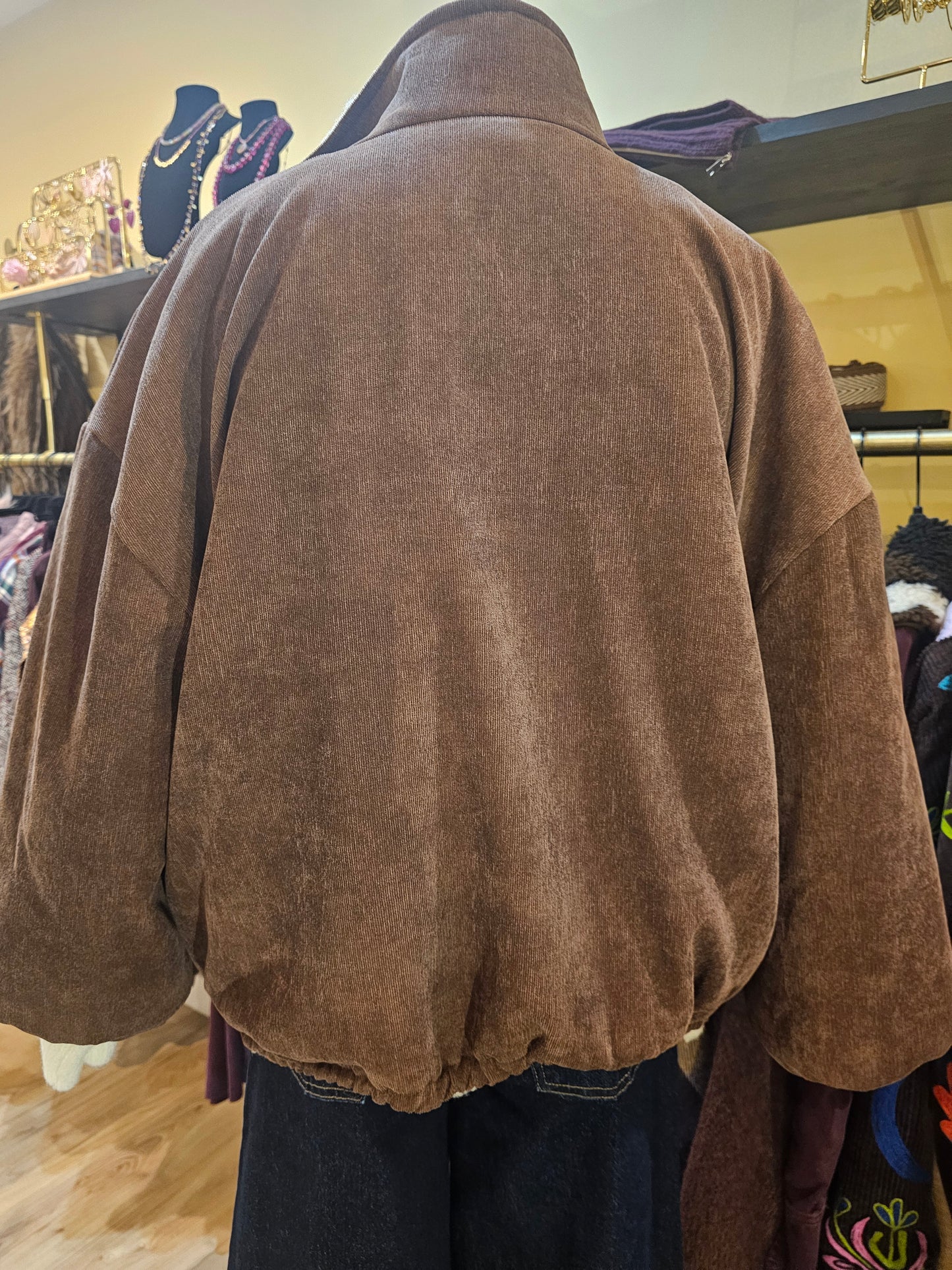 Blouson chocolat Johanna Paris