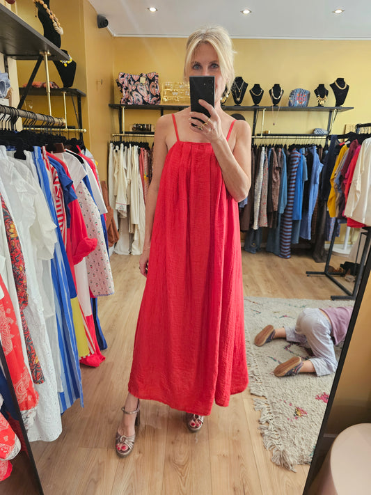Robe rouge Johanna Paris