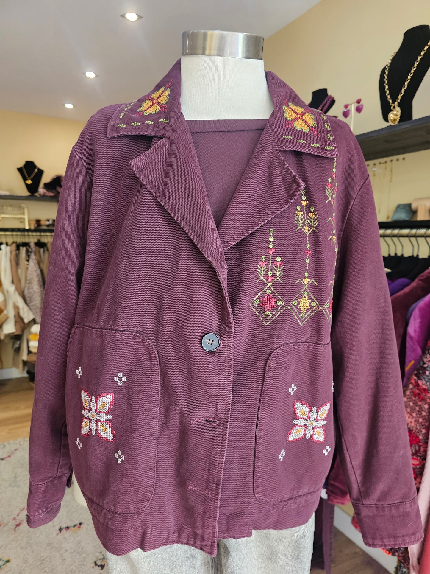 Veste brodée – Johanna Paris