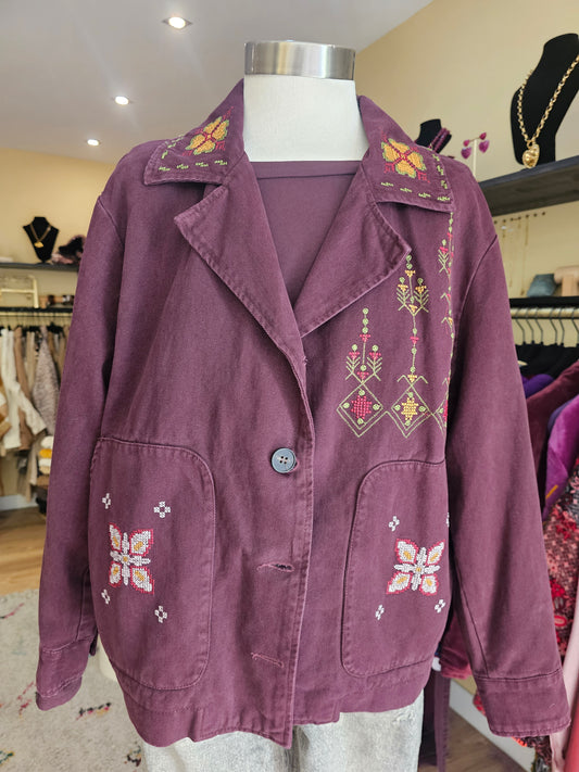 Veste brodée – Johanna Paris