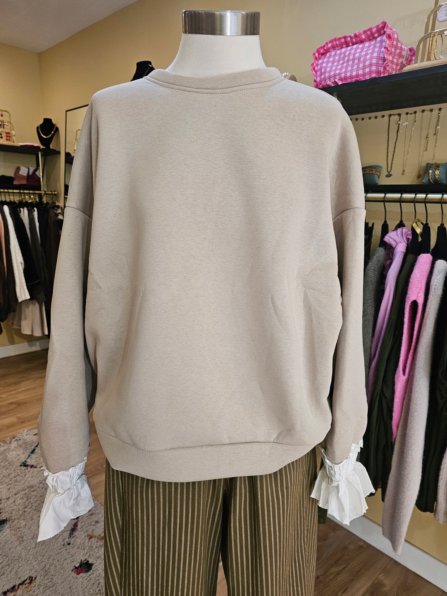 Sweat gigi beige
