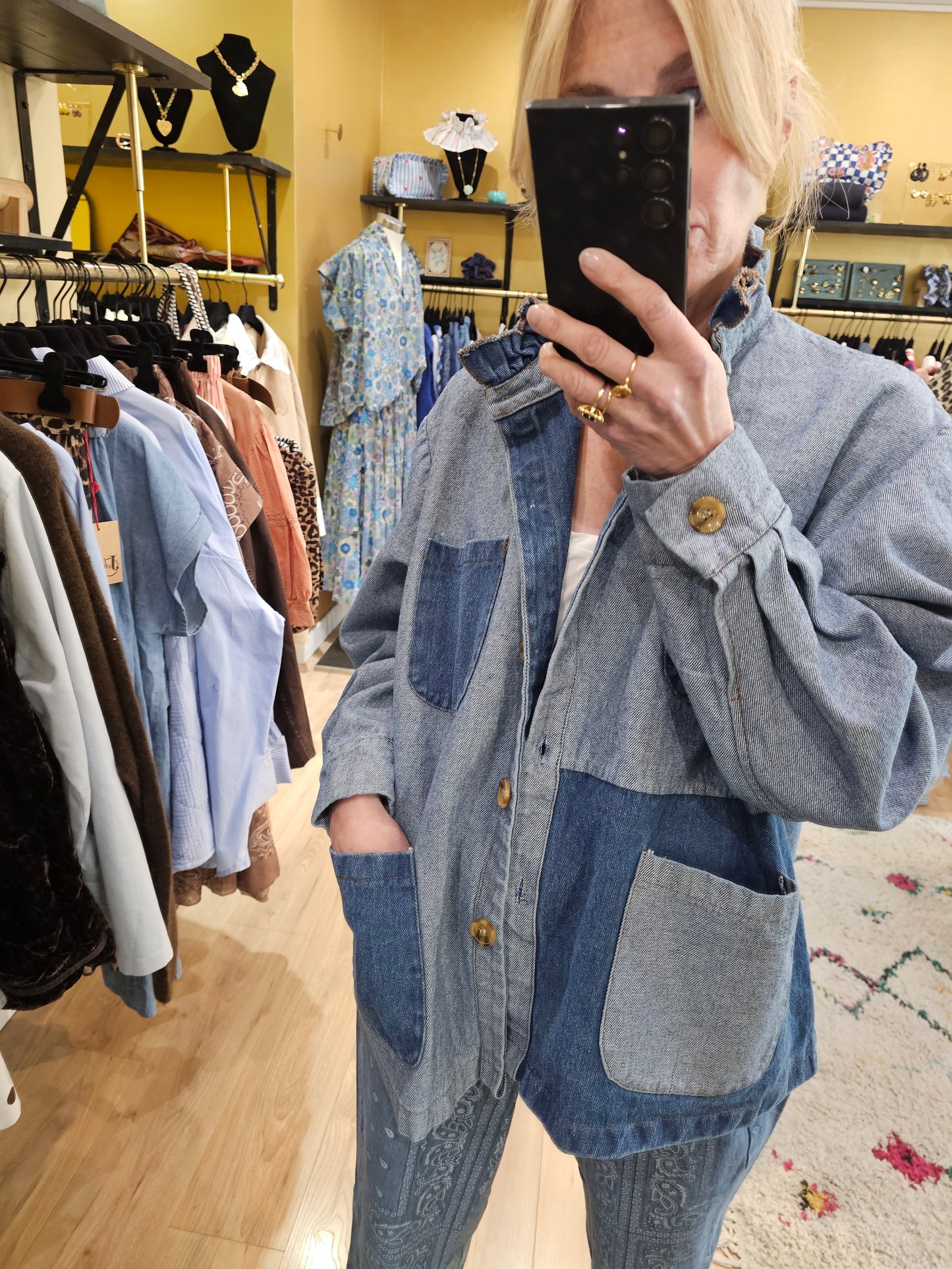 Veste en jean Johanna Paris