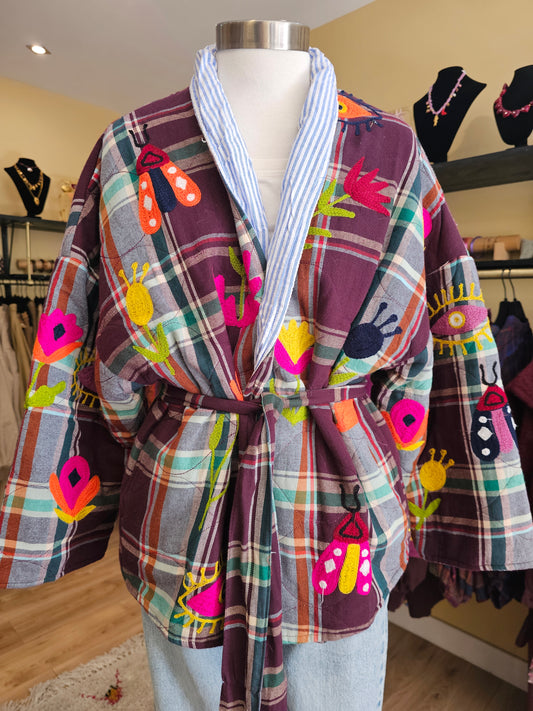 Kimono brodé The corner