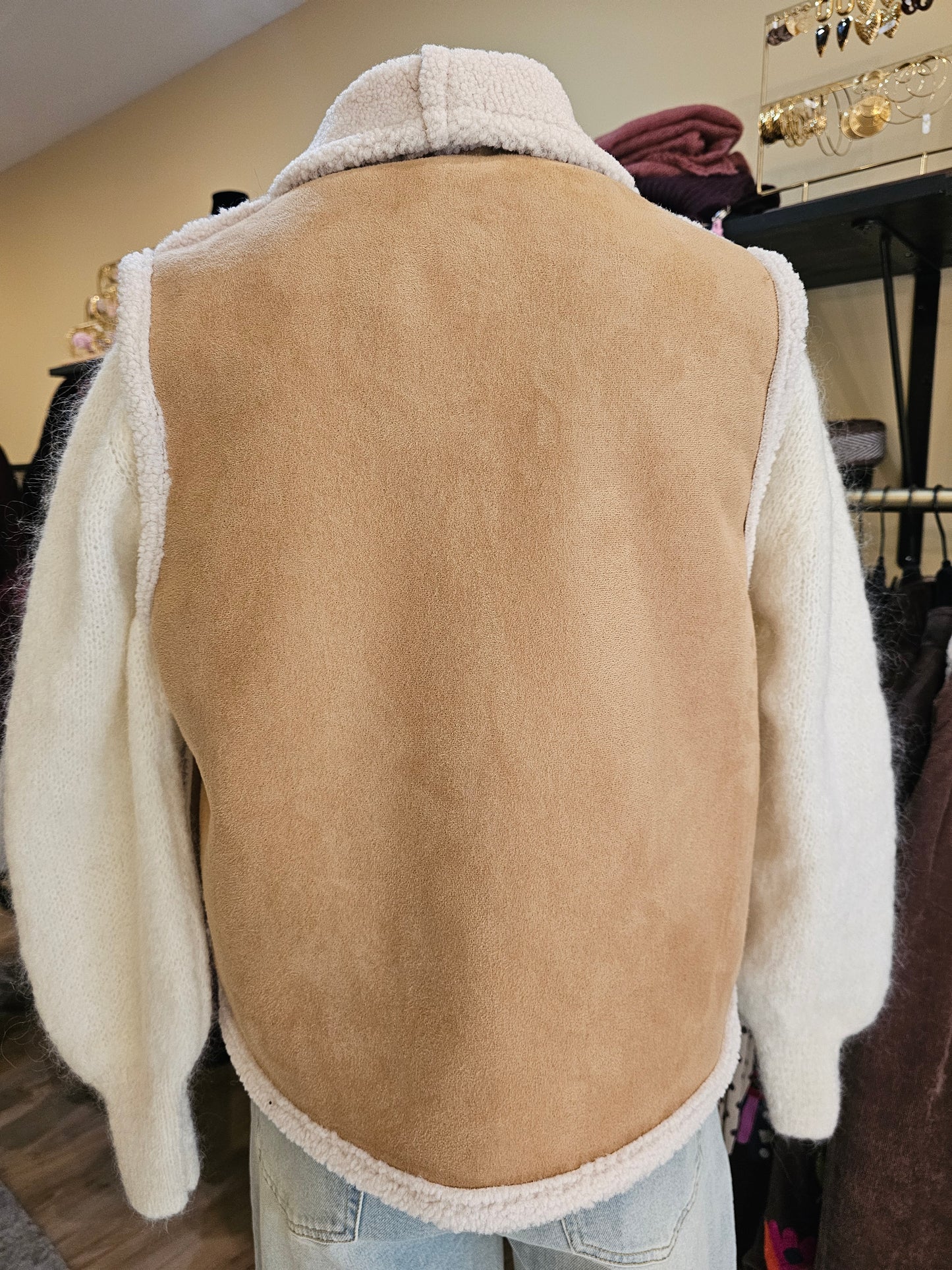 Gilet sherpa Johanna Paris