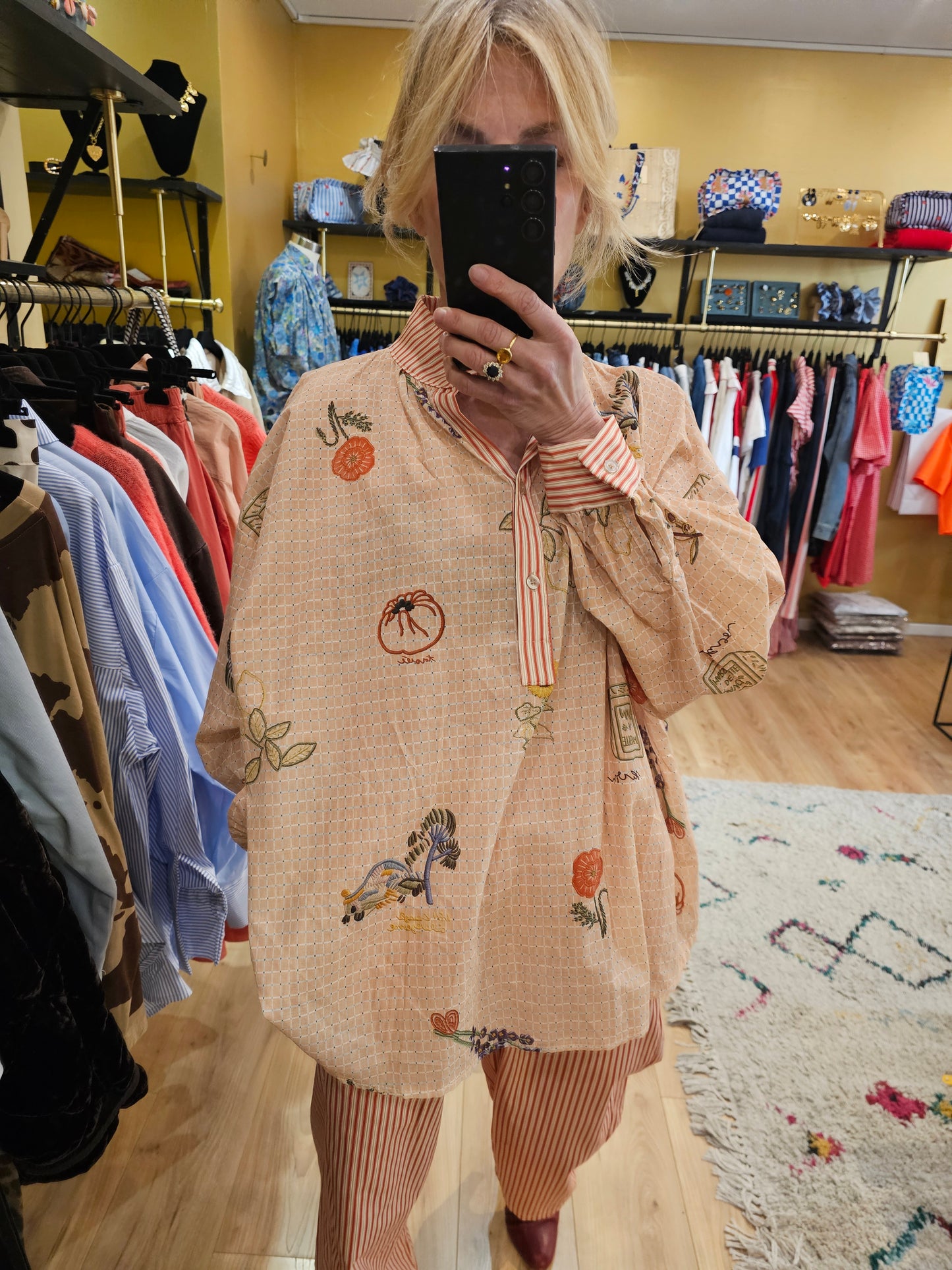 Blouse brodée Johanna Paris
