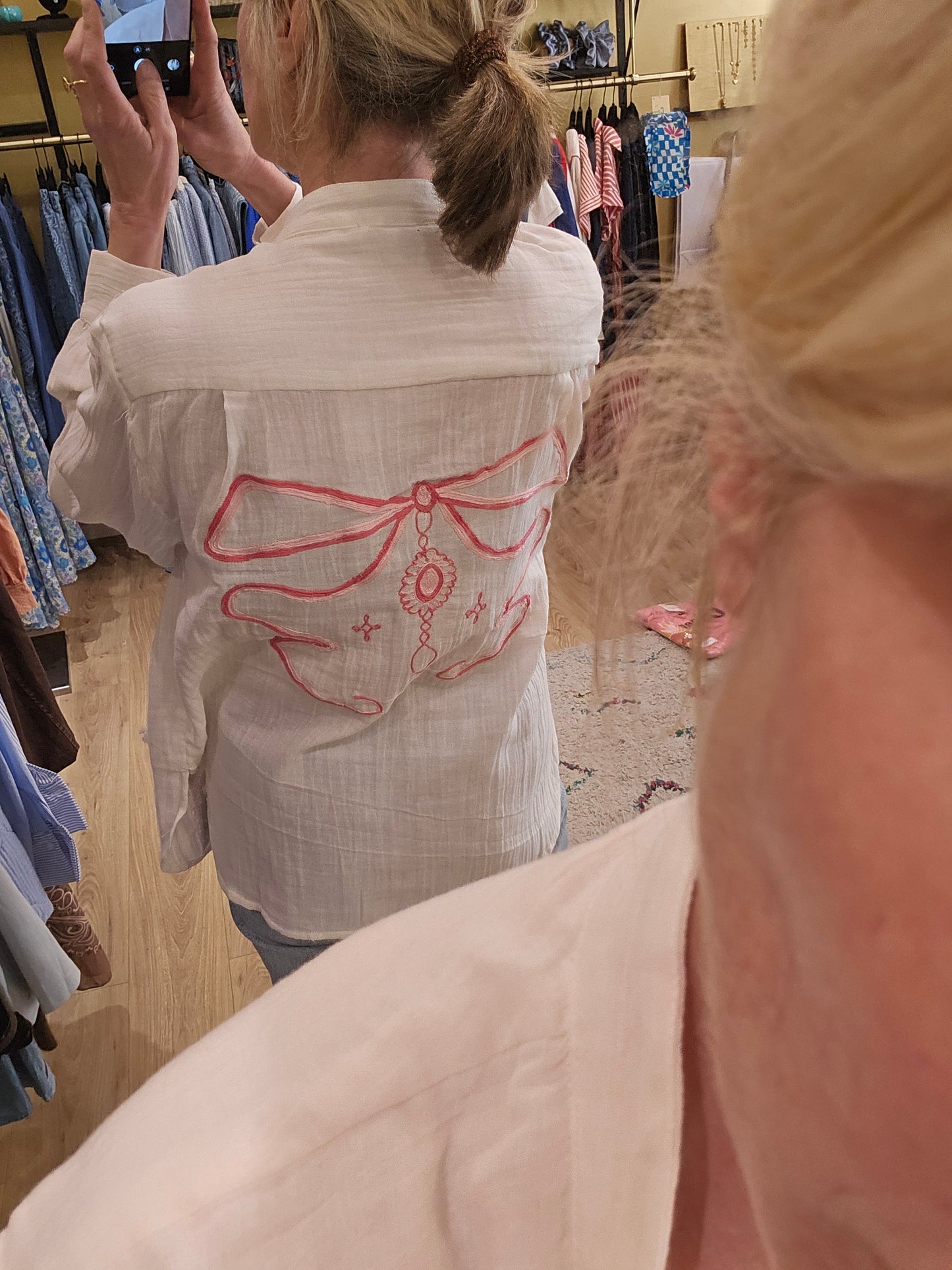 Chemise brodée The corner