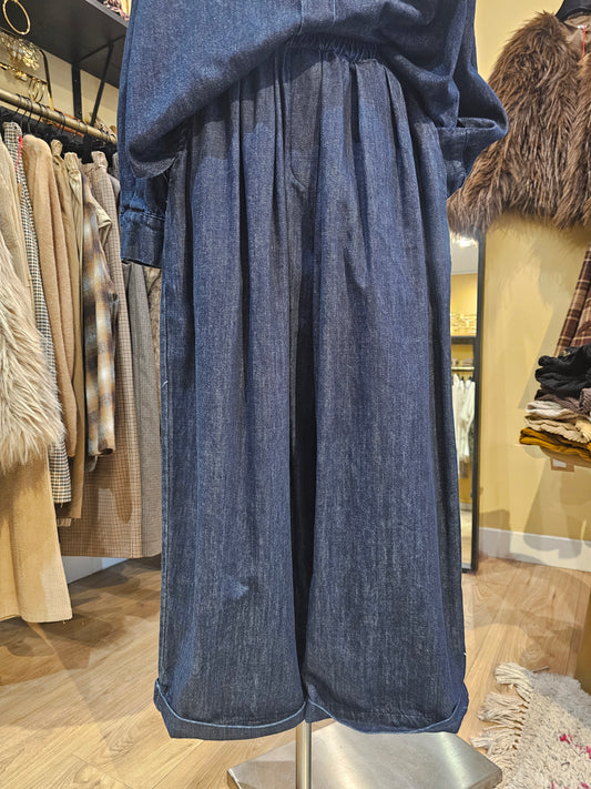 Pantalon magique large jeans Johanna Paris