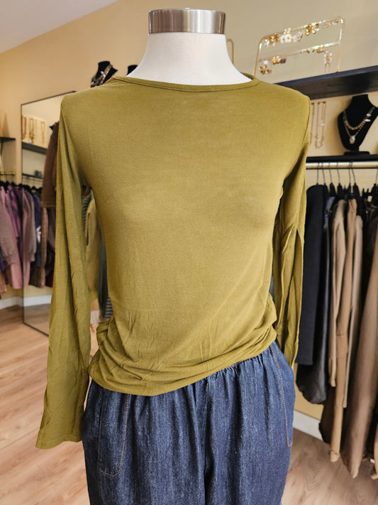 Sous pull vert
