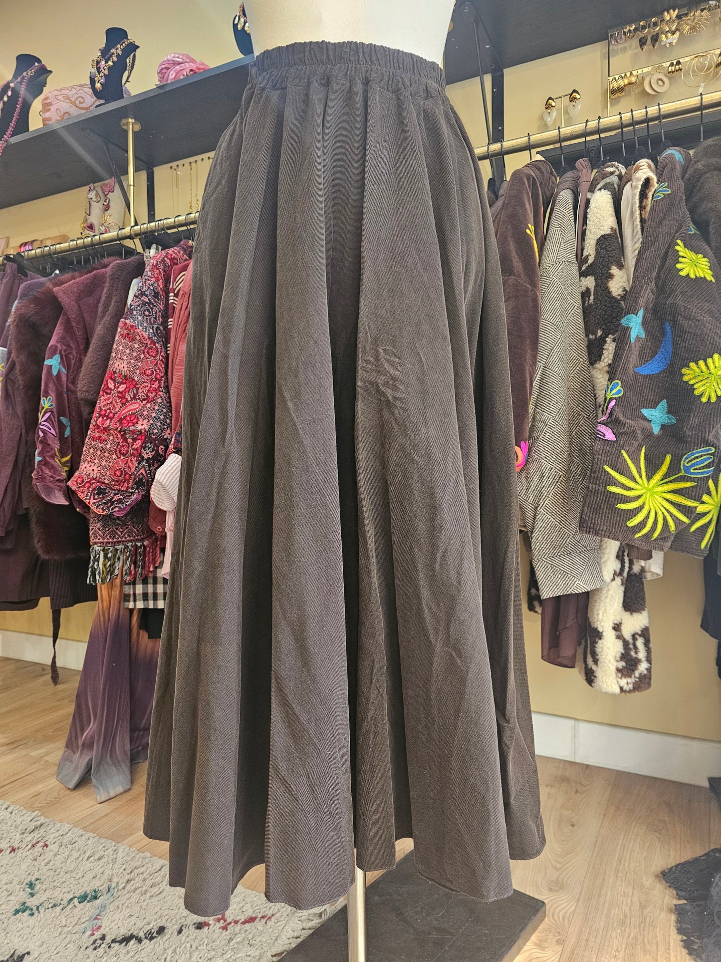 Jupe velours Johanna Paris