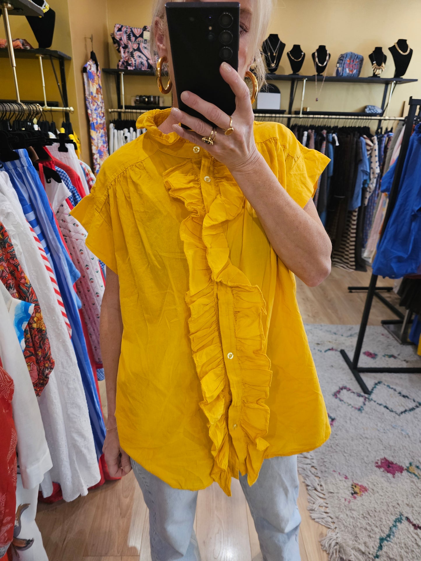 Top jaune Maïs johanna Paris