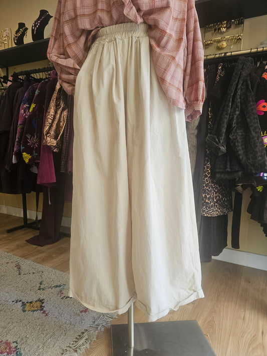 Pantalon large velours Johanna Paris
