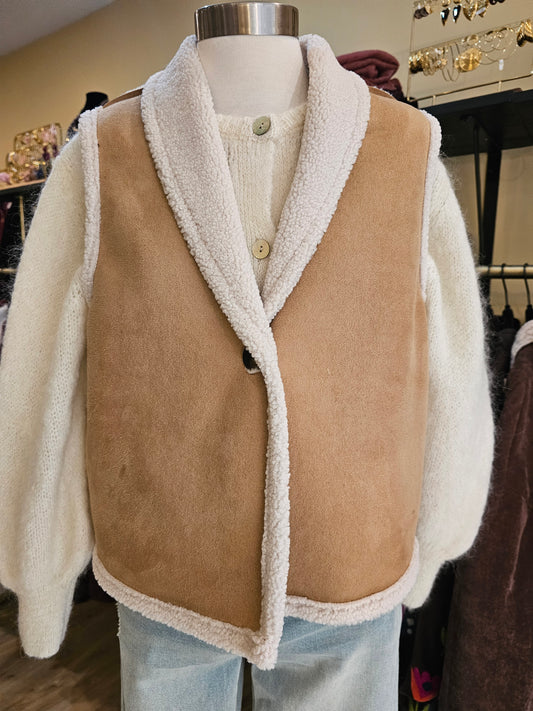 Gilet sherpa Johanna Paris