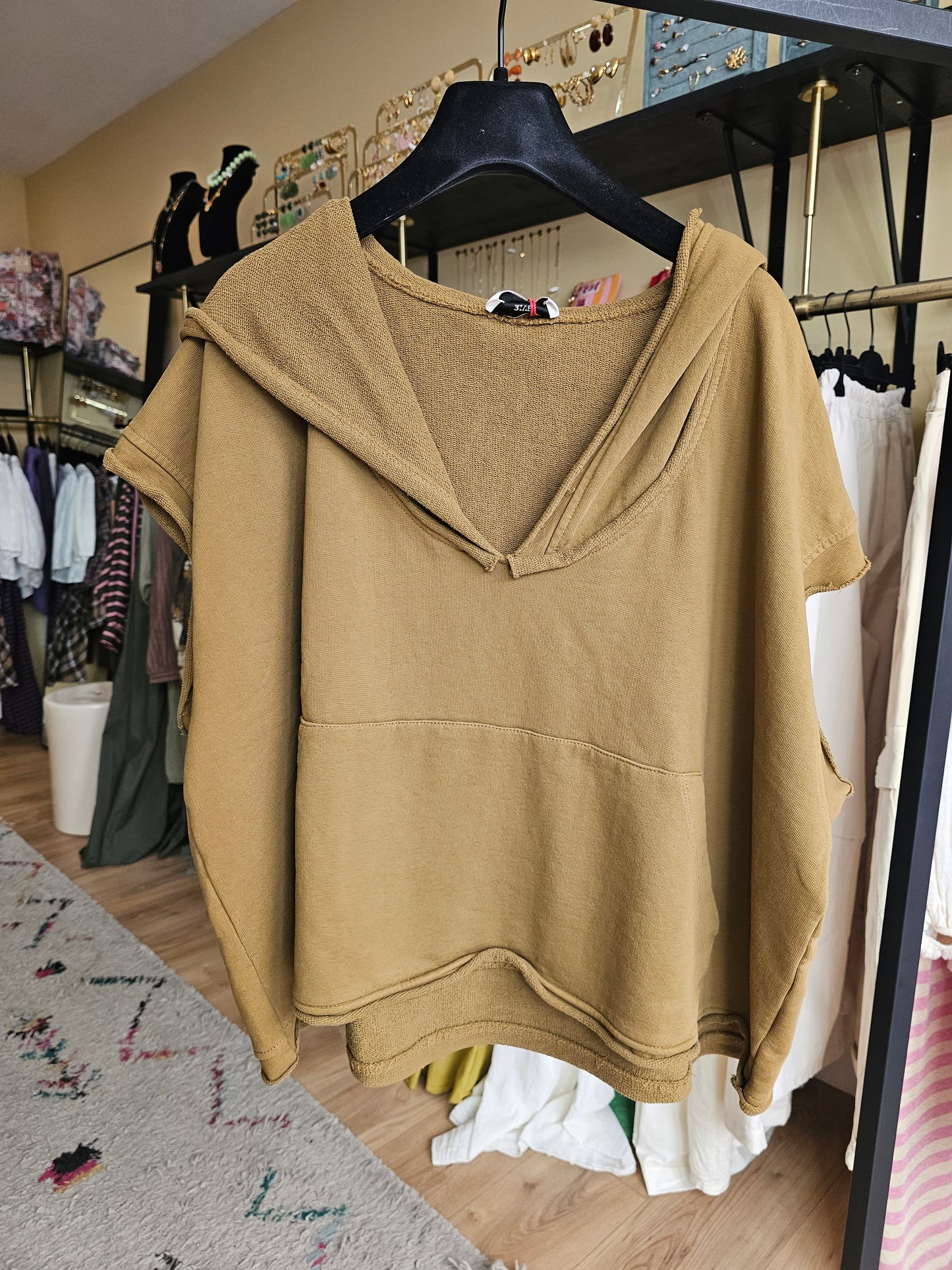 Sweat moutarde Johanna paris