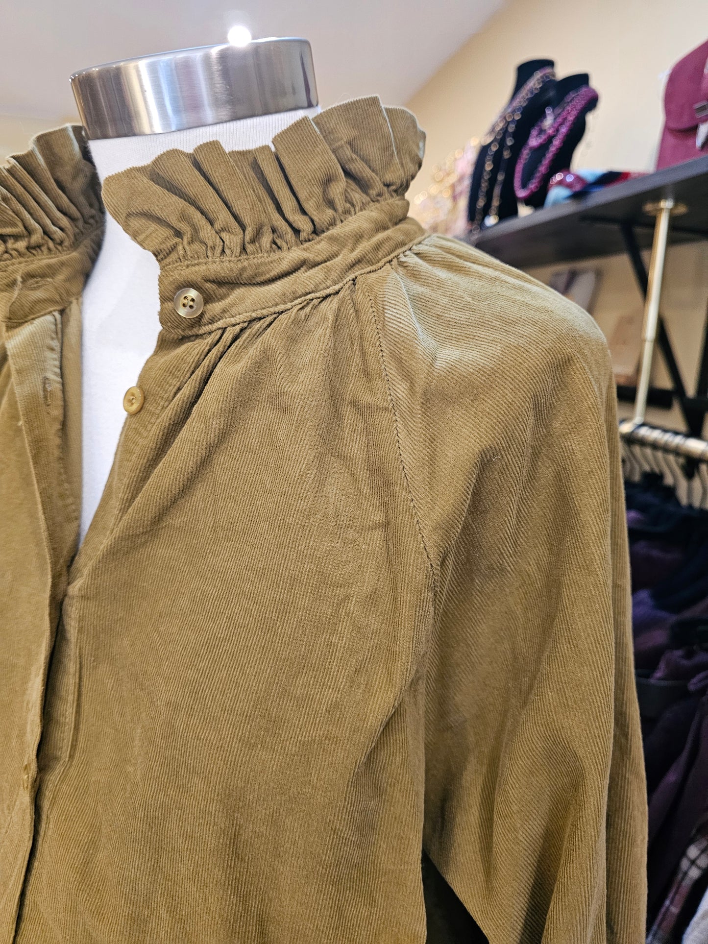 Chemise velours Johanna Paris