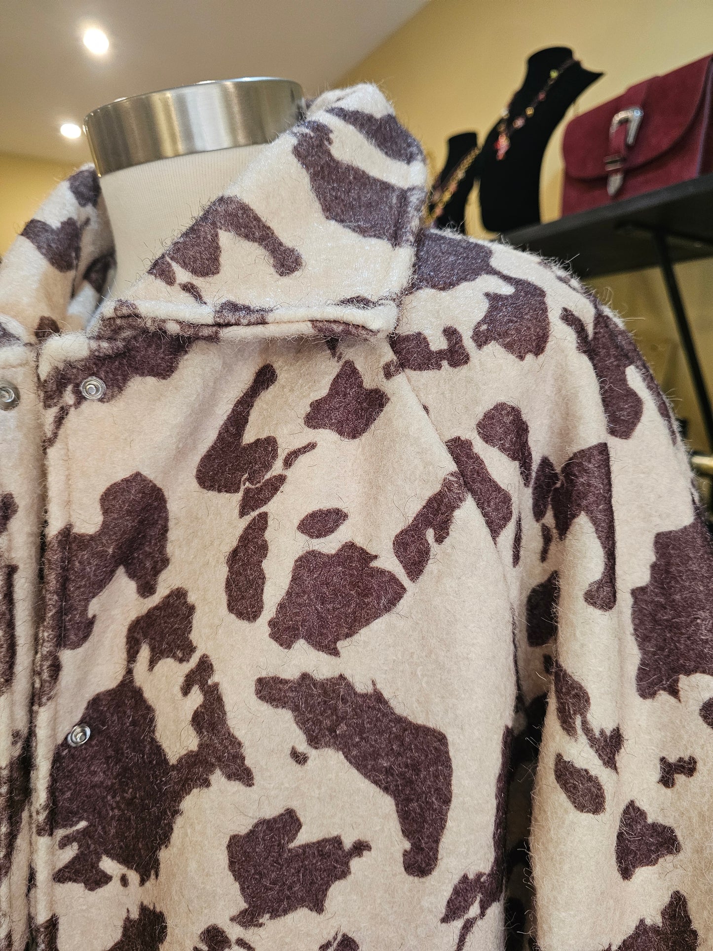 Manteau imprimé vache - Johanna Paris