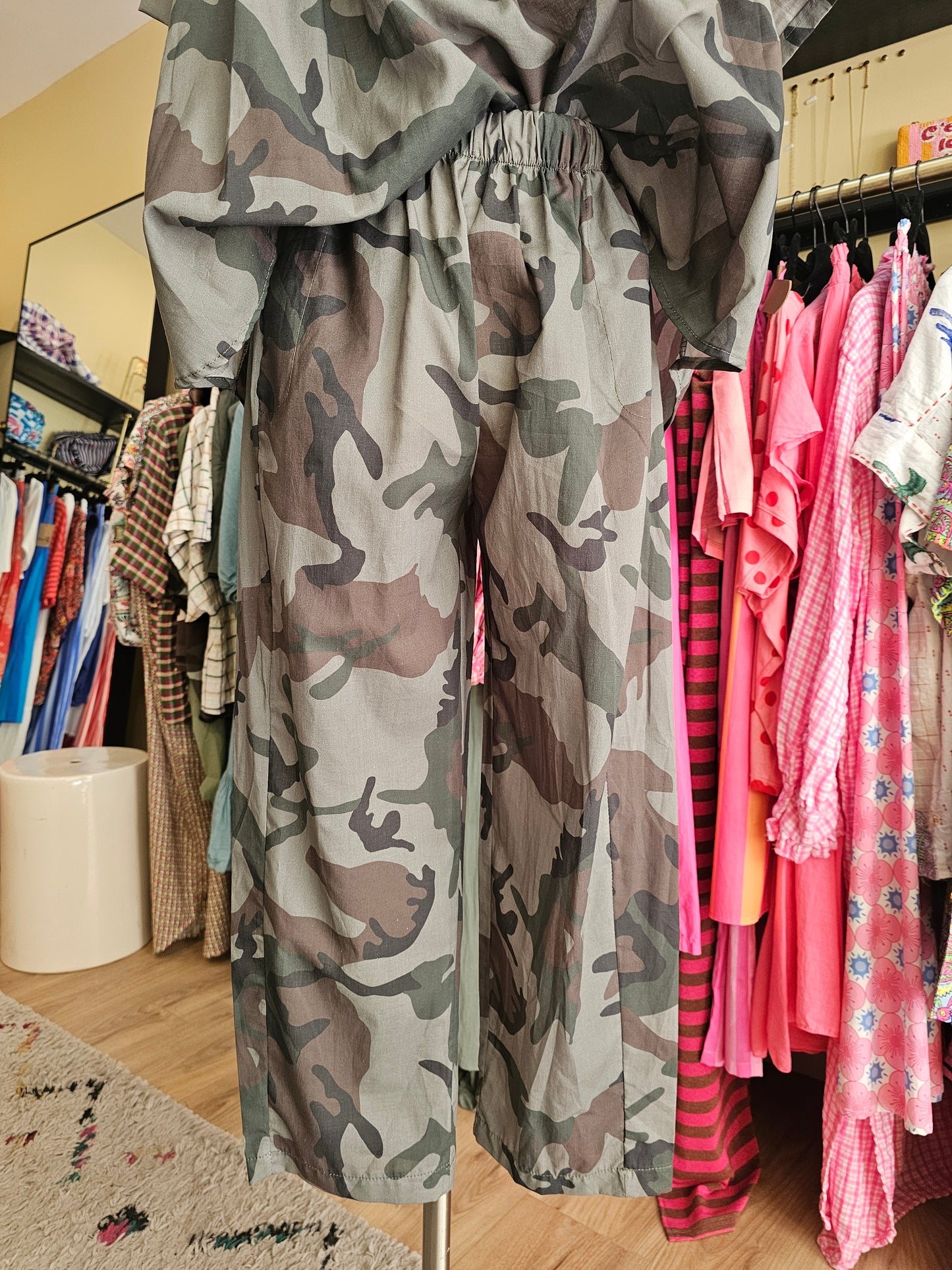 Pantalon camouflage Johanna Paris