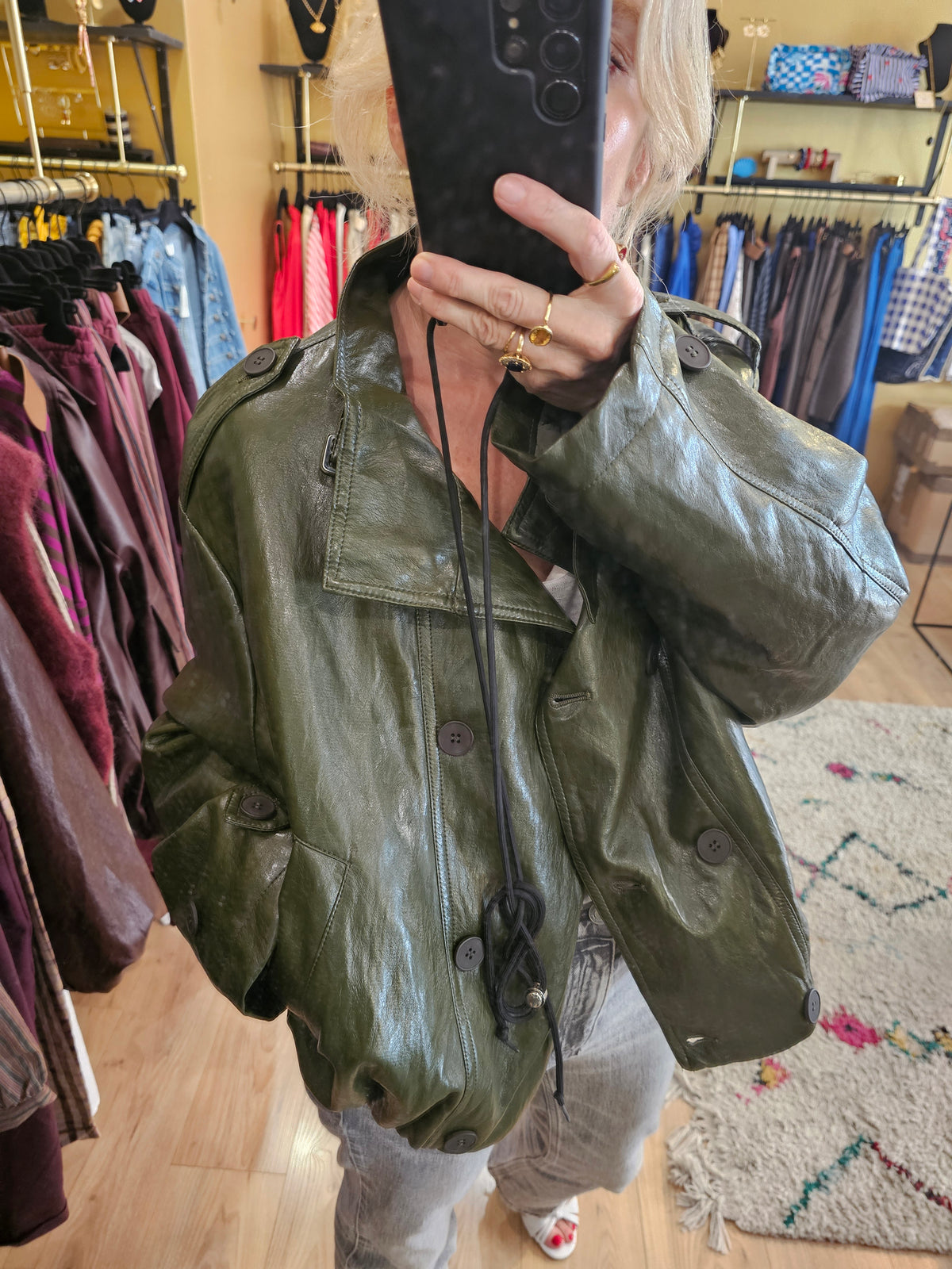 Blouson simili kali
