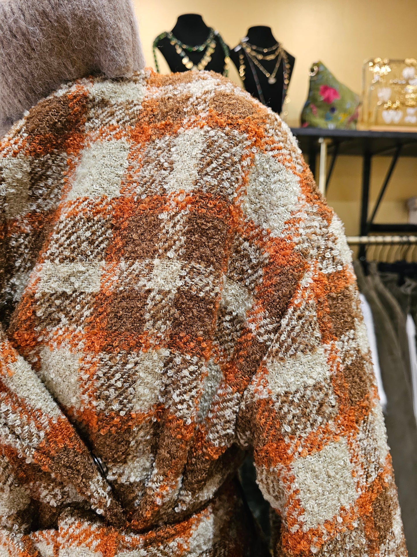 Manteau à carreaux Johanna Paris