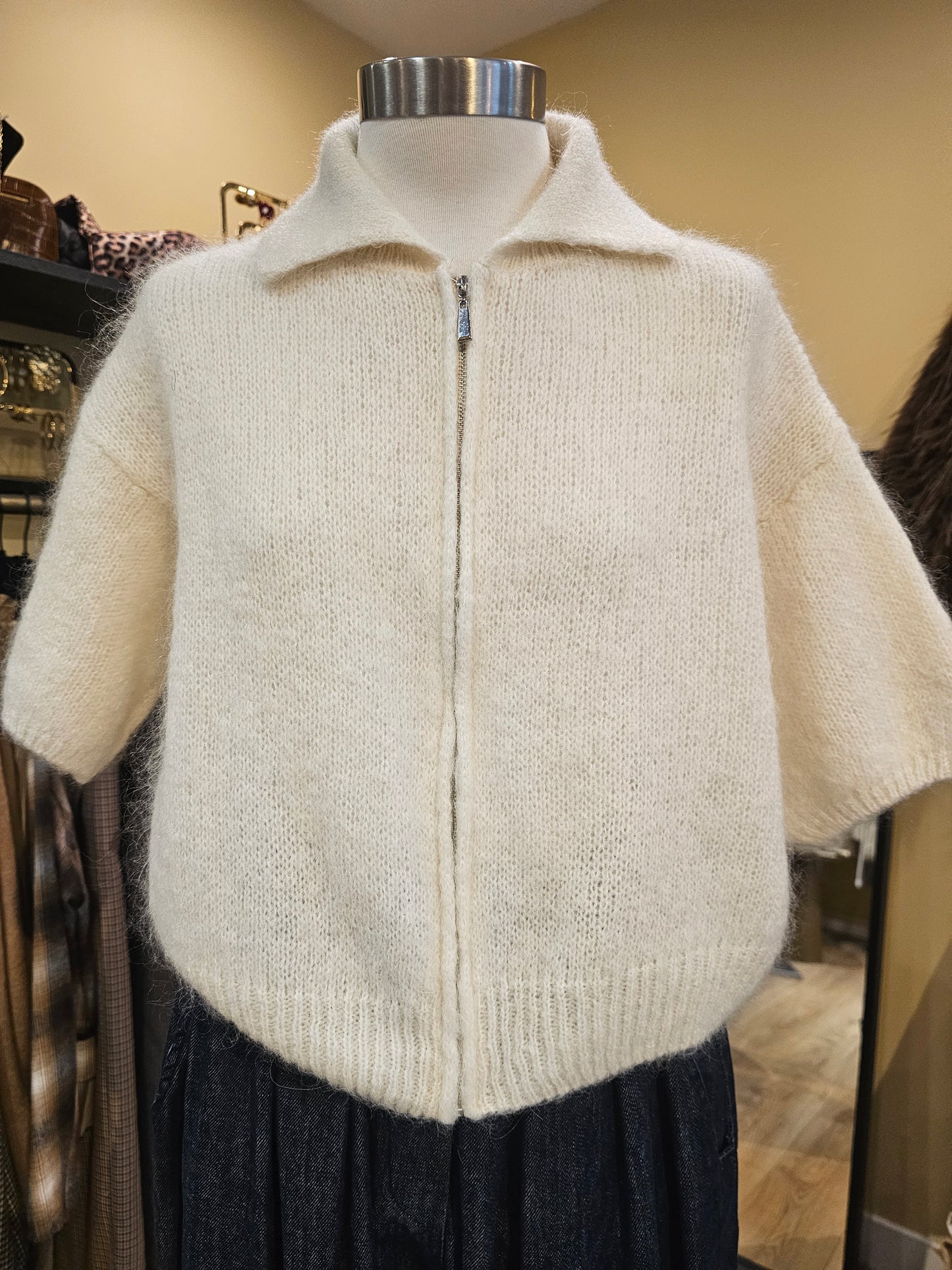 Gilet manches courtes Johanna Paris