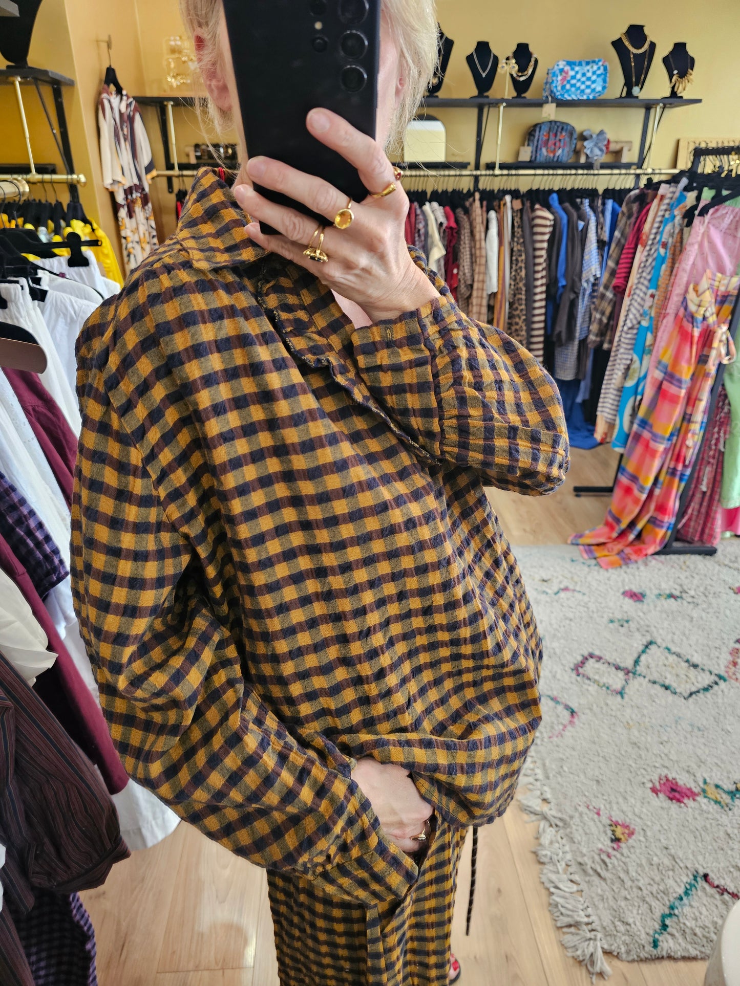 Blouse à carreau Johanna Paris