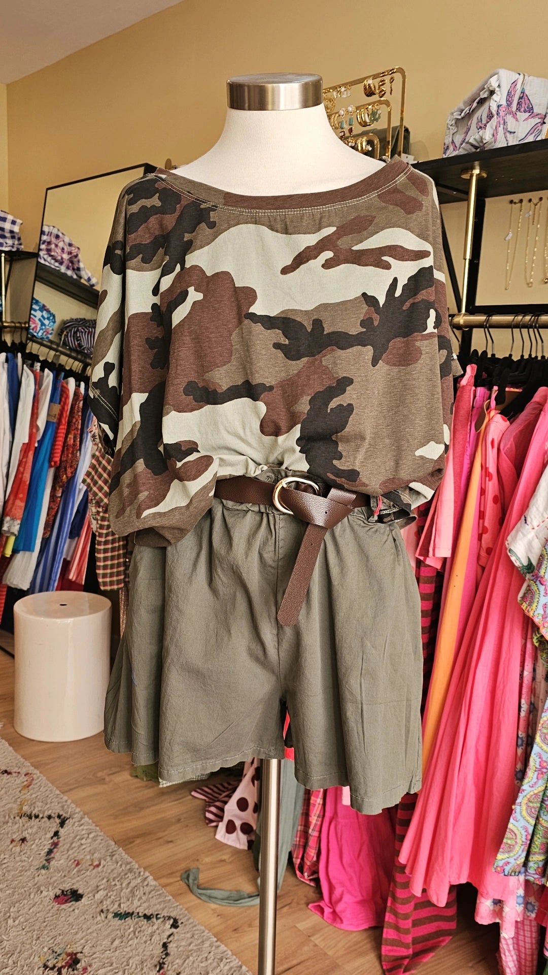Tshirt biba camouflage