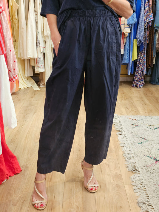Pantalon magique marine Johanna Paris