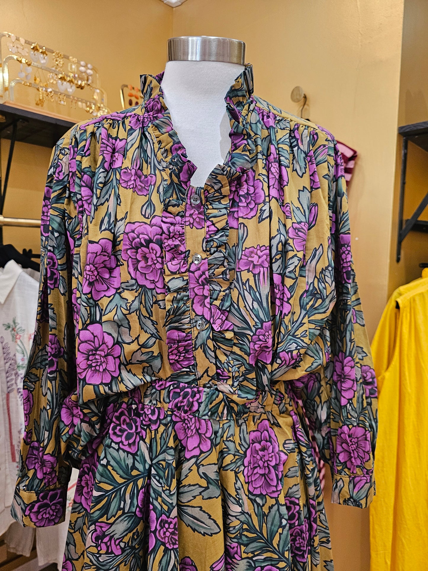 Chemise fleurie Johanna Paris