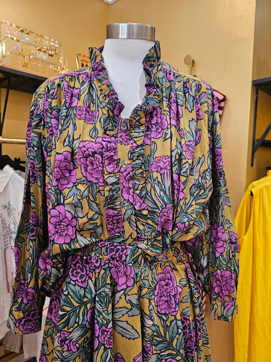 Chemise fleurie Johanna Paris