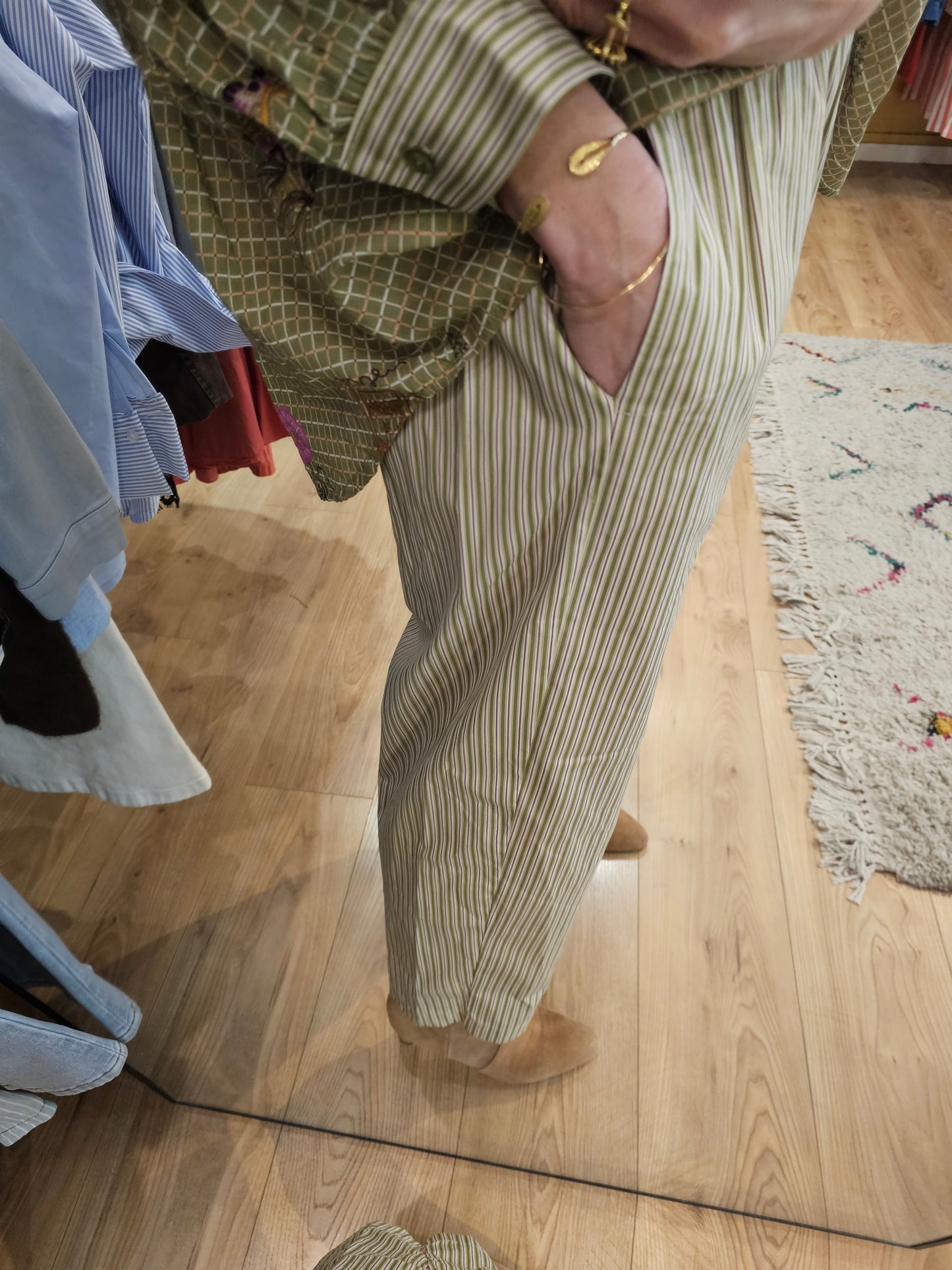 Pantalon rayée Johanne Paris