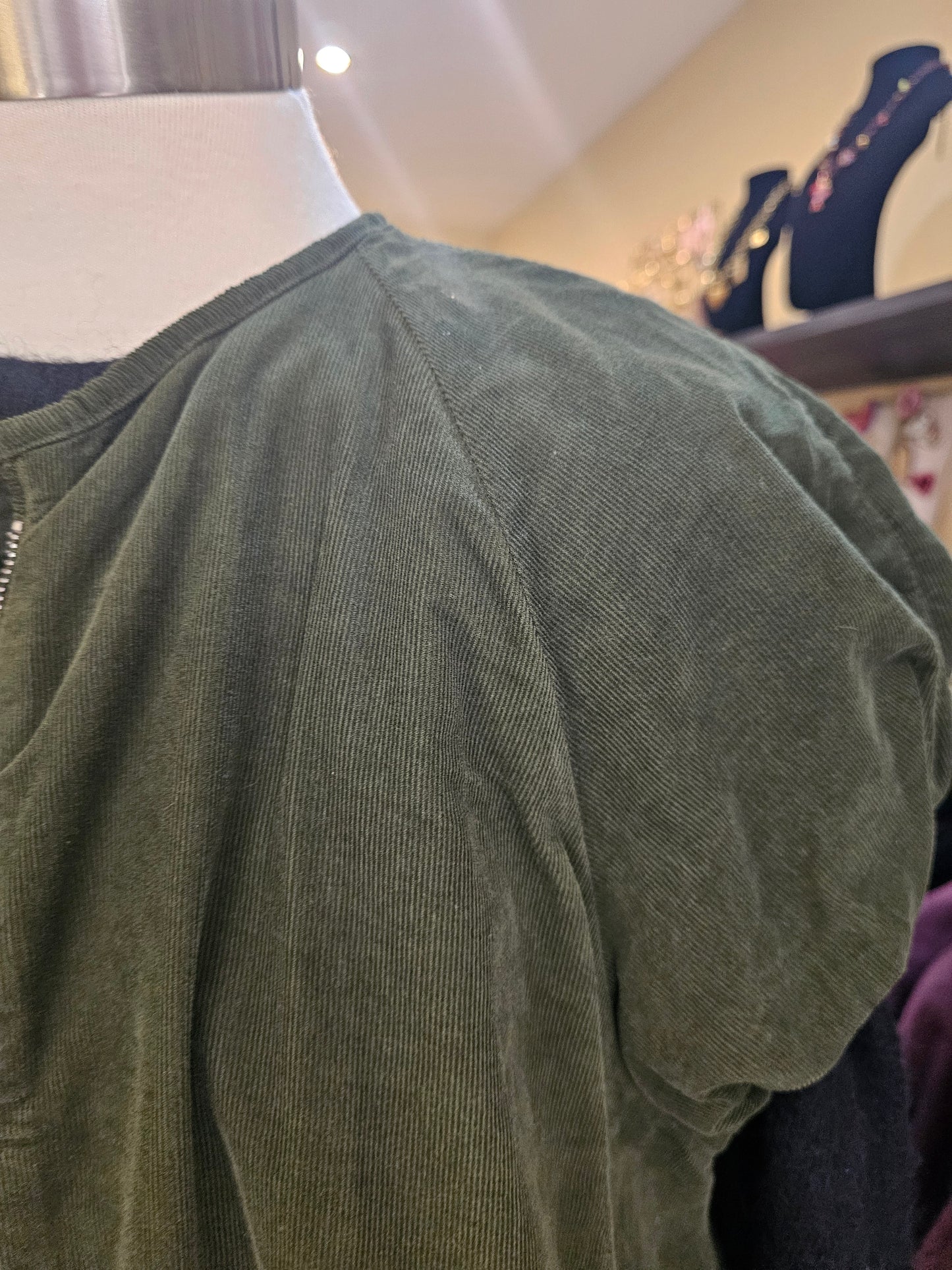 Gilet sans manche velours Johanna Paris