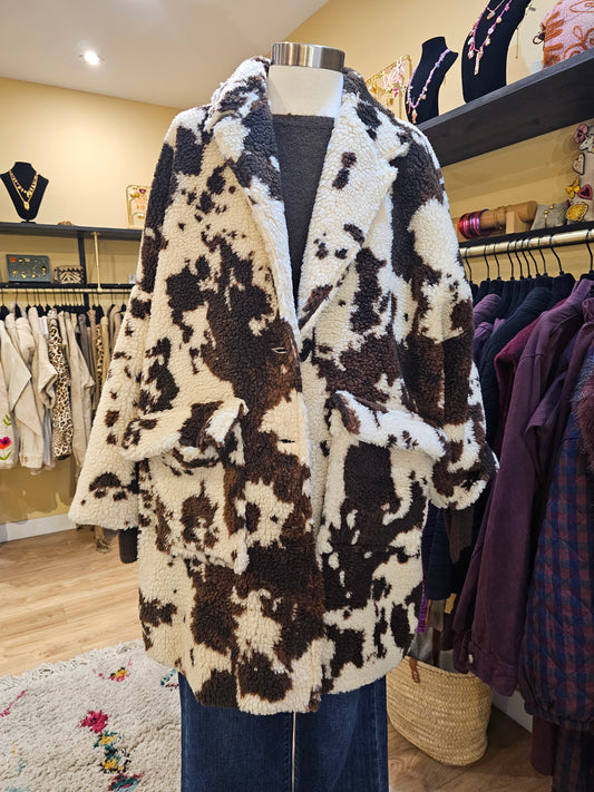 Manteau fausse fourrure Johanna Paris