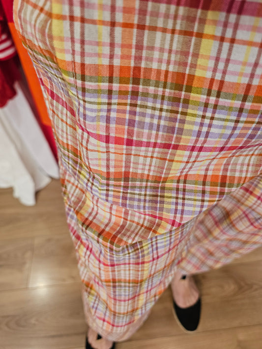 Pantalon à carreaux Johanna Paris