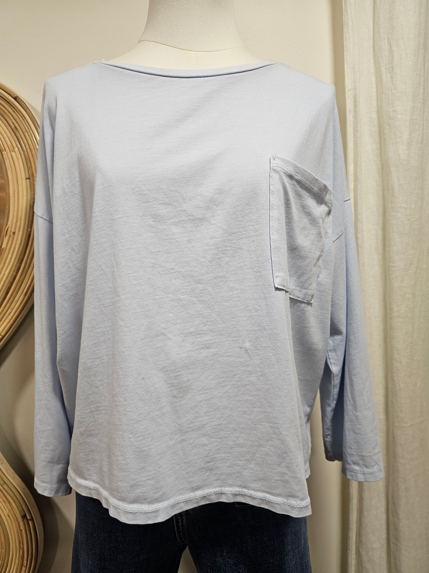 Tshit bleu clair Johanna Paris