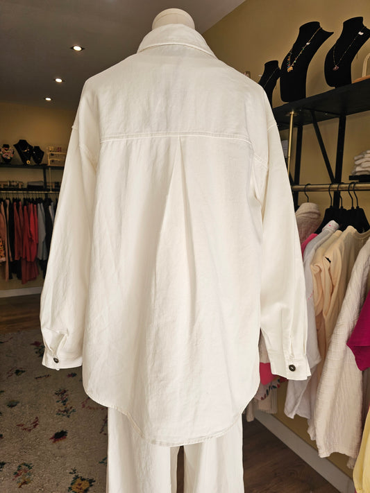 Chemise brodée Johanna Paris