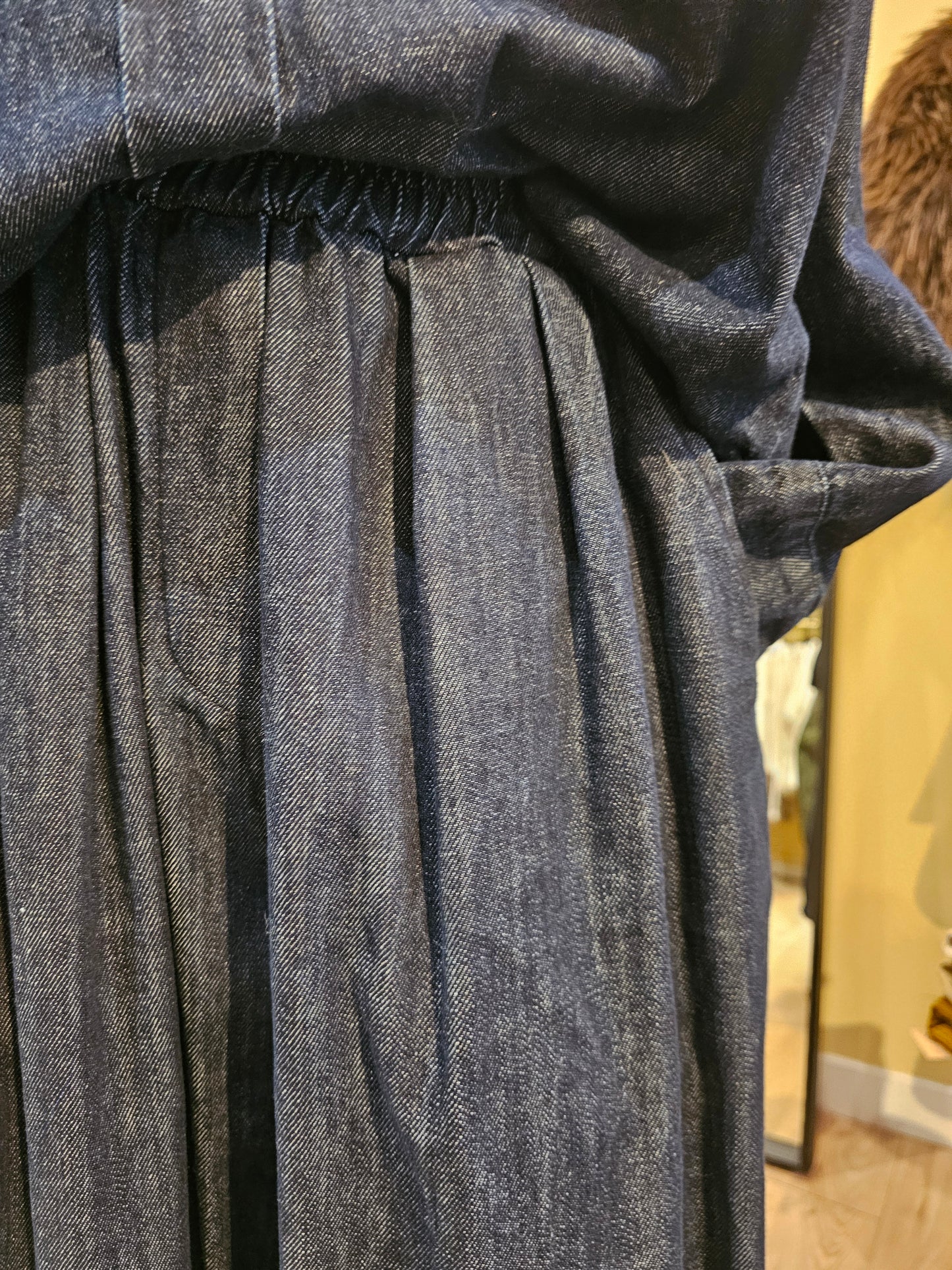 Pantalon magique large jeans Johanna Paris