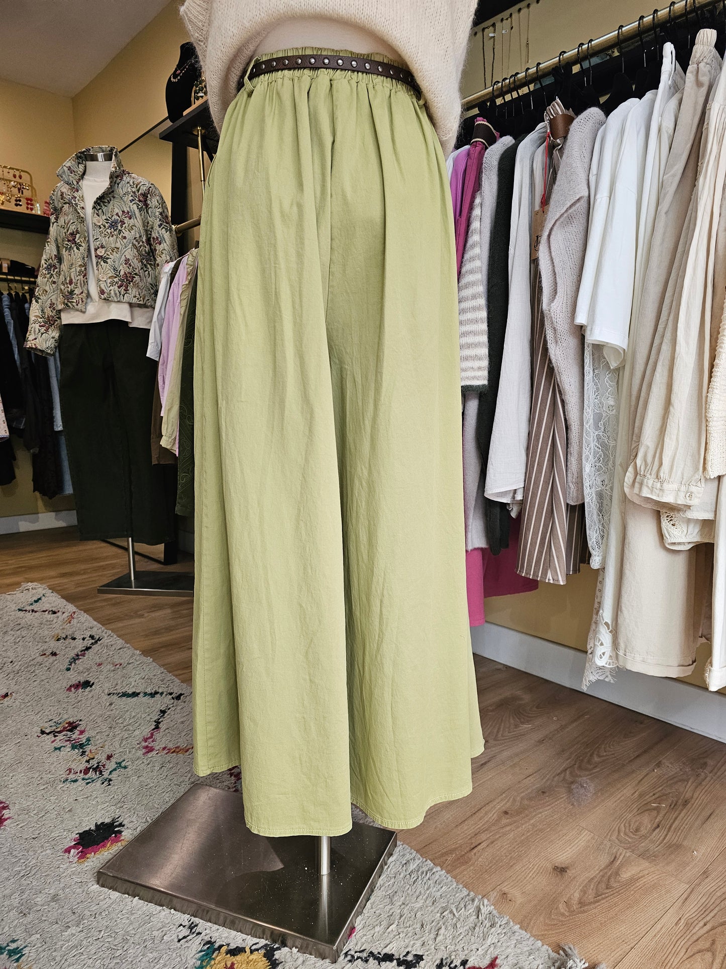 Pantalon large coton Johanna Paris