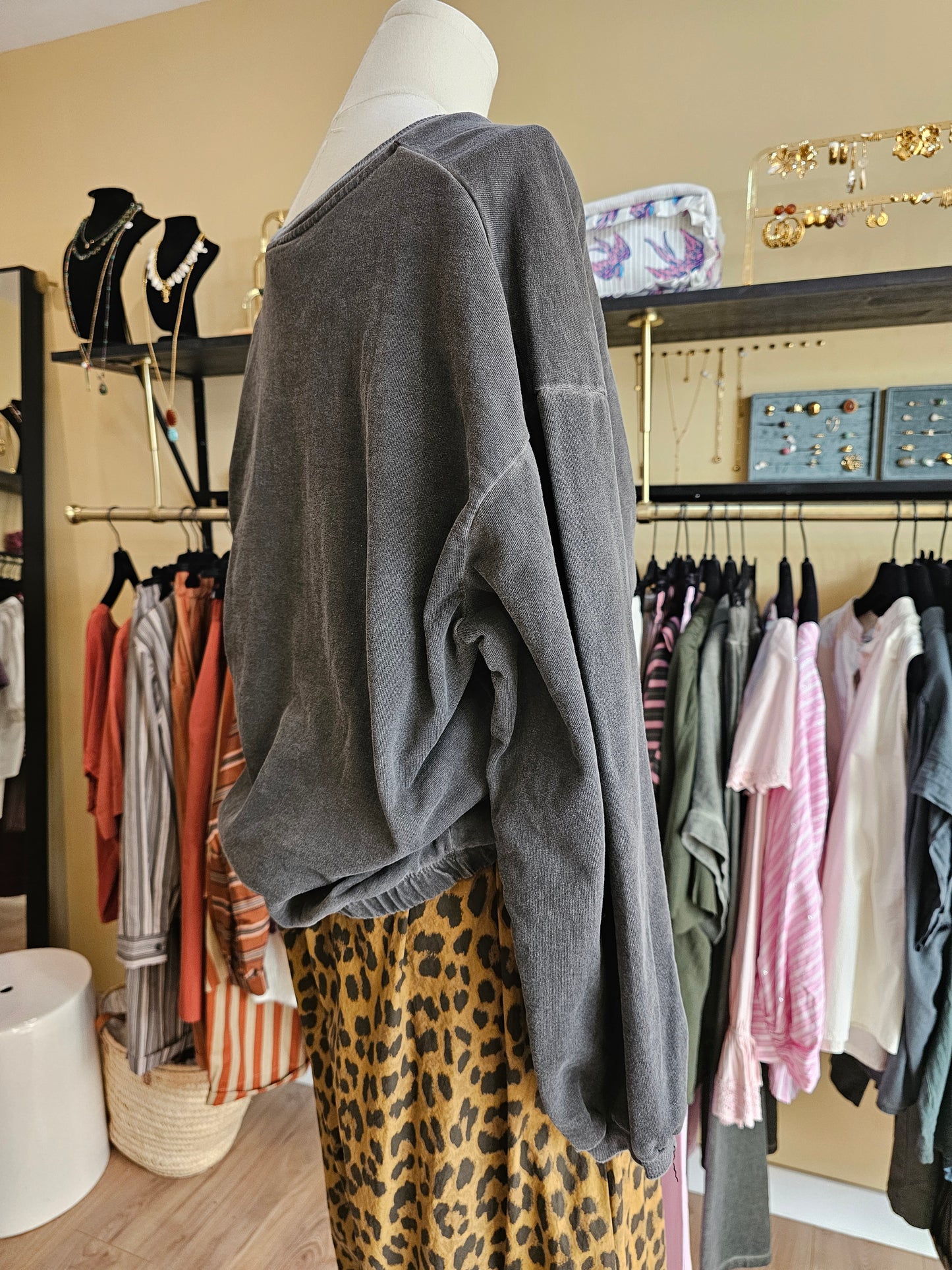 Sweat gris