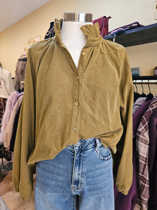 Chemise velours Johanna Paris